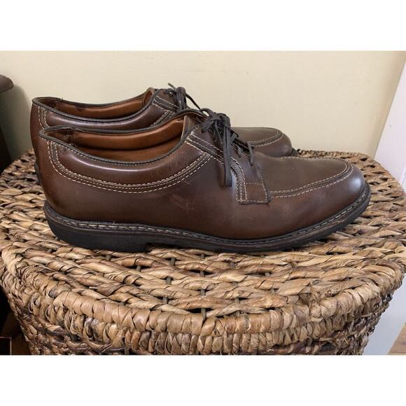 Allen Edmonds Leather Loafers Dress Shoes Old Money 11, 11 1/2 Brown main image 4